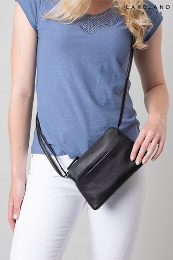 Lakeland Leather Small Rydal Leather Cross-Body Bag (T82445) | £40