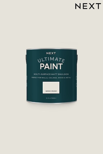 Warm Cream Next Ultimate® Multi-Surface 2.5Lt Paint (T82888) | £38