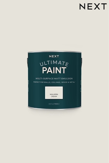 Malvern Cream Next Ultimate® Multi-Surface 2.5Lt Paint (T82899) | £38
