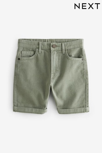 Sage Green Denim Shorts (3-16yrs) (T83013) | £10 - £15