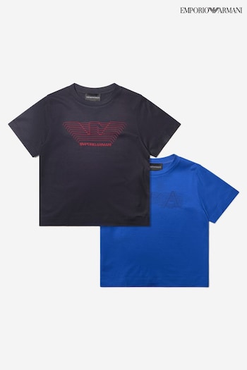 Boys Logo T-Shirt Set 2 Pack (T83930) | £70