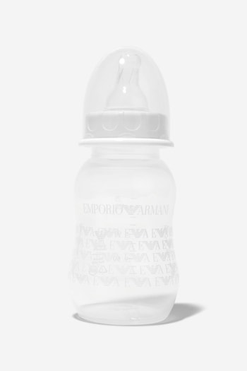 Baby Logo Print Bottle in White (T83944) | £30