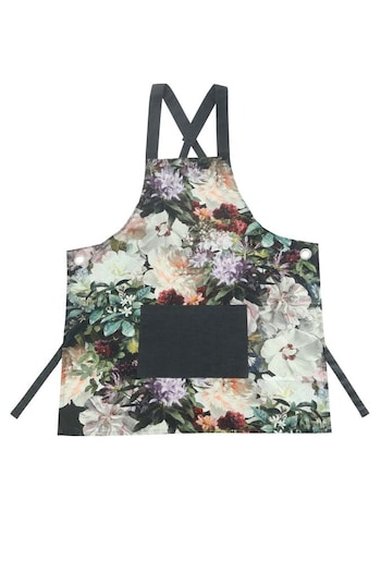 MM Living Blue Floral Apron (T84197) | £25