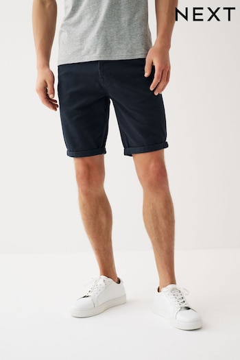 Navy Motionflex 5 Pocket Chino Bandeau-bikinitop Shorts (T84399) | £24