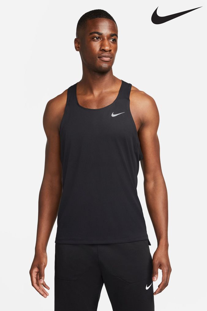 Nike dri fit outlet running vest mens