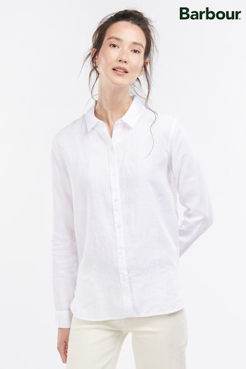 Barbour® White Marine Womens Shirt (T84535) | £75