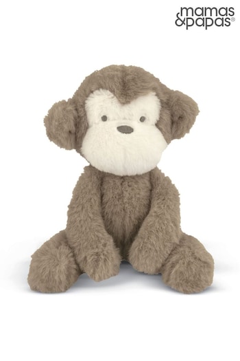 Mamas & Papas Brown Soft Monkey Toy (T84955) | £19
