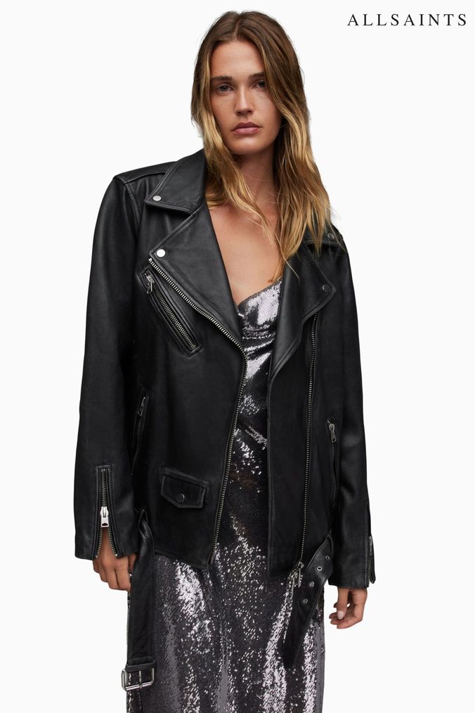 Allsaints wade leather jacket 2025