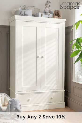 Pictures & Wall Art White Kids Oxford Wardrobe (T85534) | £660