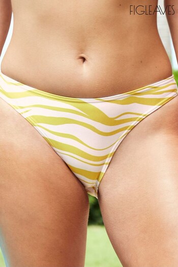Figleaves Yellow Samara Mindful Bikini Bottoms (T85586) | £9.50