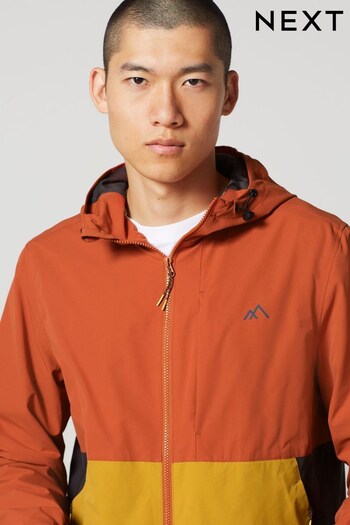 Orange/Black Shower Resistant Duratrek Anorak Jacket (T86066) | £45
