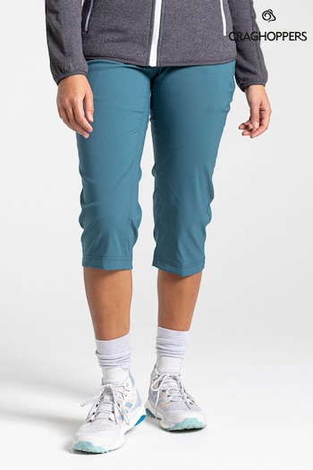 Craghoppers Green Kiwi Pro Crop Trousers (T86707) | £45