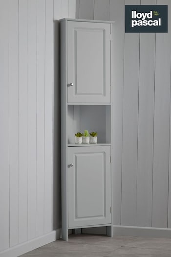 Lloyd Pascal Grey Chatsworth Tall Corner Unit (T86985) | £95