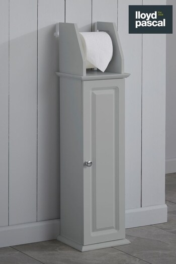Lloyd Pascal Grey Chatsworth Toilet Roll Holder (T86986) | £40