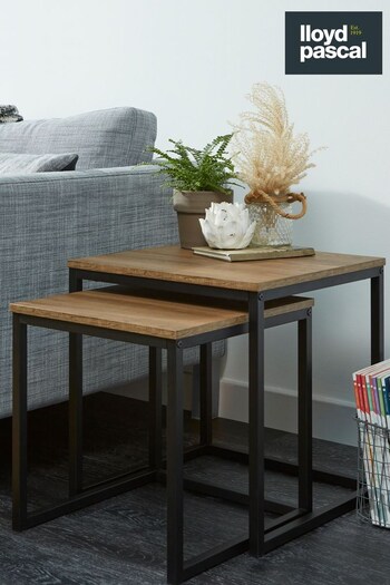 Lloyd Pascal Natural Margot Nest Of Tables (T86996) | £75