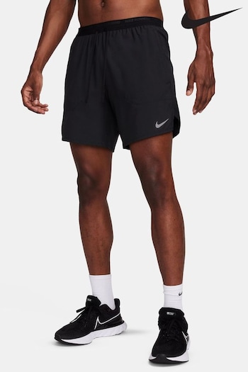 Nike Black Dri-FIT Stride 7 Inch 2-In-1 Running Shorts (T87096) | £55