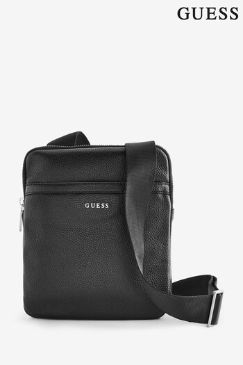 Guess Riviera Cross-Body Black Flat Bag (T88770) | £75