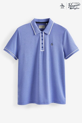 Original Penguin Golf Ladies Blue Veronica Polo Shirt (T89204) | £45