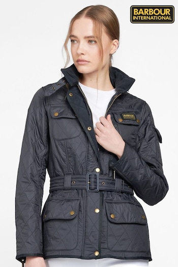 Barbour® International Blue Polar Quilted Jacket (T89674) | £179