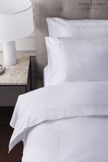 Jasper Conran London White 500 Thread Count Extra Deep Fitted Supima Sheet (T89711) | £85 - £105