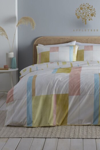 Appletree Yellow Style Mariko Duvet Cover and Pillowcase Set (T90077) | £32 - £55