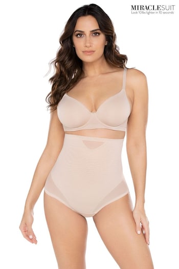 Miraclesuit High Waisted Sheer Firm Tummy Control Thong (T91896) | £38