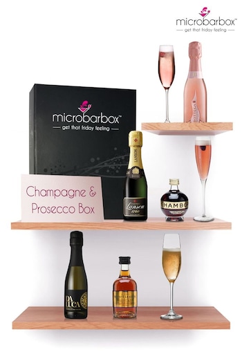 MicroBarBox Champagne & Prosecco Cocktail Gift Set (T92223) | £63