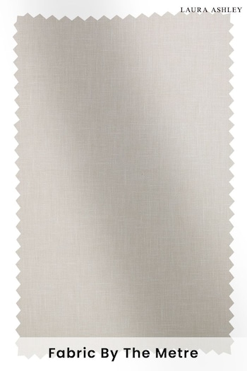 Laura Ashley Silver Grey Easton Fabric By The Metre (T92505) | £34