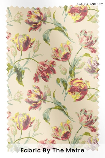 Laura Ashley Cranberry Red Gosford Fabric By The Metre (T92507) | £43