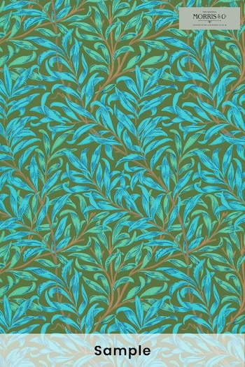 Morris & Co. Blue Willow Bough Wallpaper Sample Wallpaper (T93410) | £1