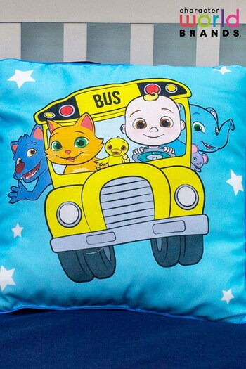 Character World Print Kids CoComelon Friends Square Cushion (T94515) | £15