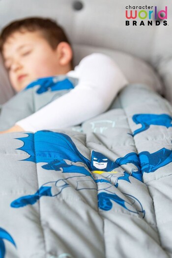 Character World Grey Batman Weighted Blanket (T94516) | £55