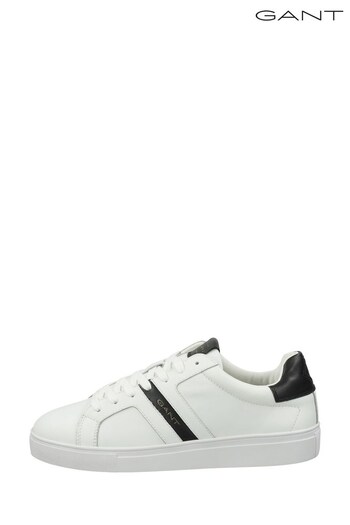 GANT White Julien Sneakers (T94722) | £140