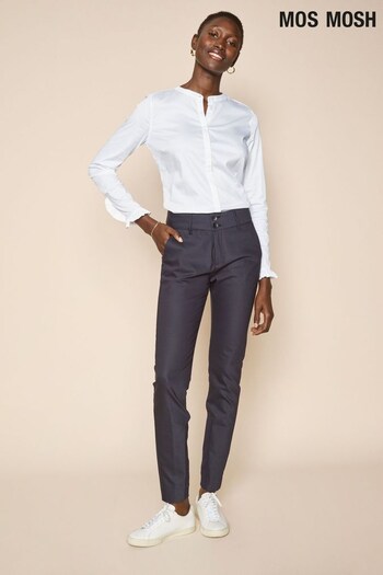 Mos Mosh Blue Blake Night Sustainable Trousers (T94824) | £119