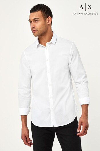 Armani Exchange White Classic Shirt (T94921) | £85