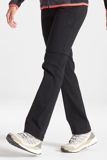 Craghoppers Black Kiwi Pro Convertible Trousers (T95294) | £60