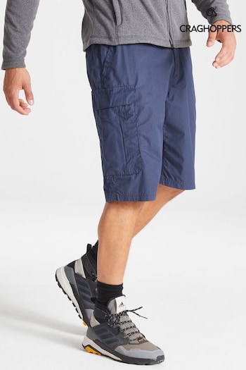 Craghoppers Long Kiwi Blue Shorts (T95295) | £50