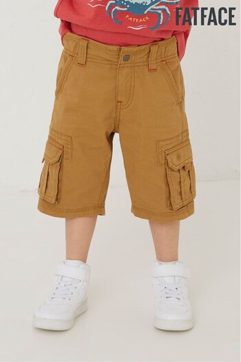 FatFace Natural Lulworth Cargo Shorts (T95625) | £20