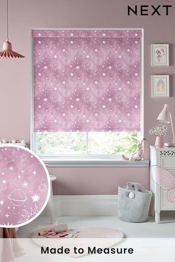 Blush Pink Moon Made To Measure Roller Blind (T96297) | £57