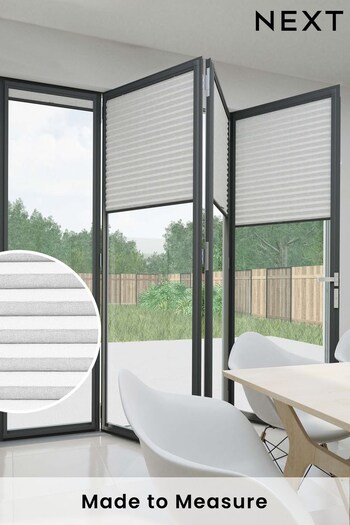 Snow White Made to Measure Honeycomb Textured Daylight Perfect Fit Blinds (T96727) | £82