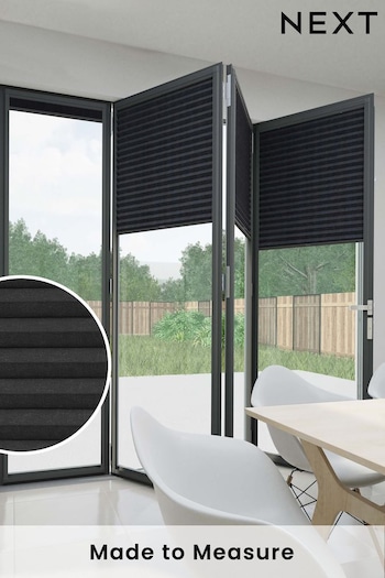 Charcoal Grey Made to Measure Honeycomb Textured Daylight Perfect Fit Blinds (T96728) | £82