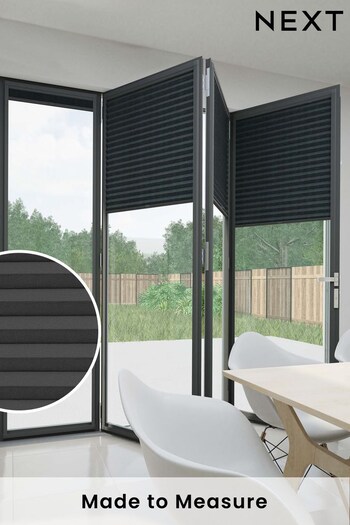 Storm Grey Made to Measure Honeycomb Textured Daylight Perfect Fit Blinds (T96729) | £82