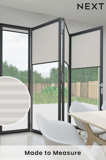 White Made to Measure Honeycomb Woven Daylight Perfect Fit Blinds (T96731) | £99