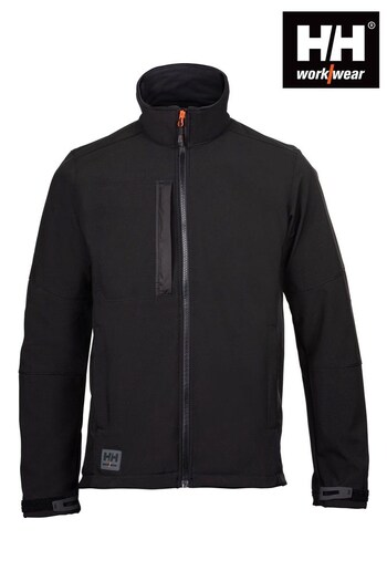 Helly Hansen Kensington Black Softshell Jacket (T96757) | £100
