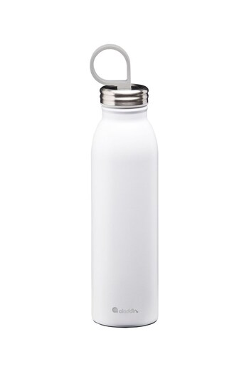 Aladdin White Chilled Thermavac™ Stainless Steel Water Bottle 0.55L (T97012) | £21