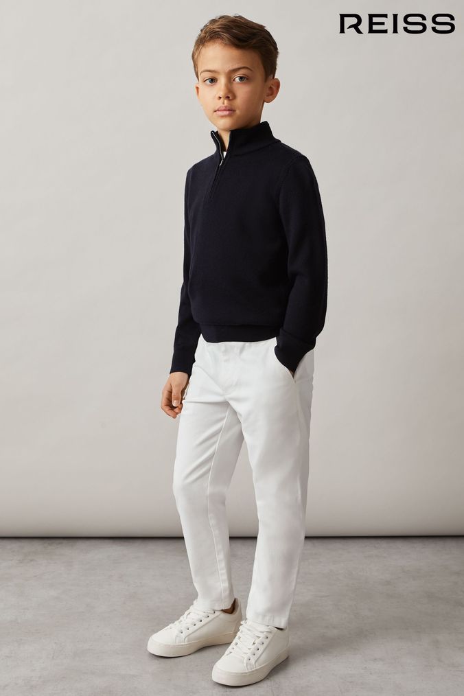 White Trousers Boys Chinos Trousers Next UK
