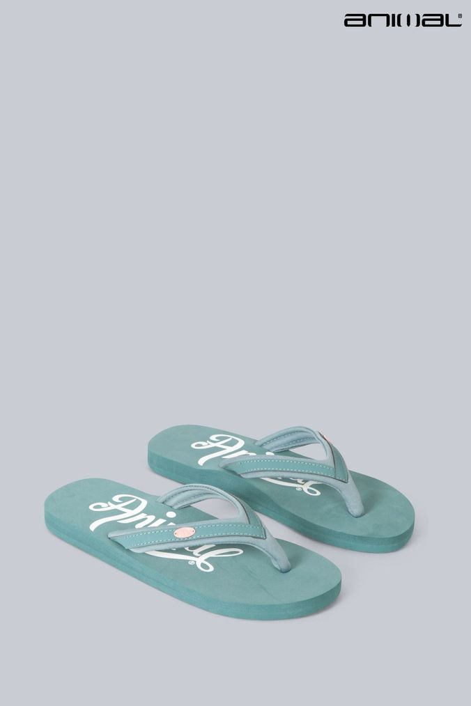Green flip discount flops womens