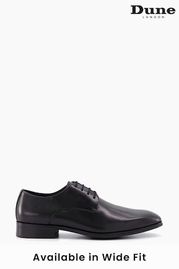 Dune London Black Satchel Di Lace-Up Shoes (T97605) | £85