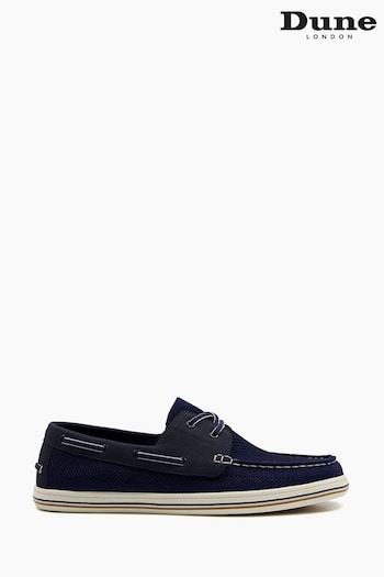 Dune London Burnner Knitted Boat Shoes (T97607) | £75