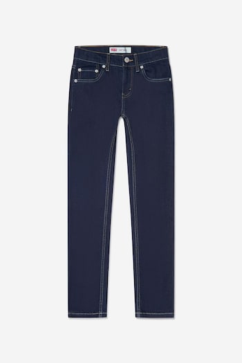 Boys Cotton Skinny 510 Jeans in Blue (T97680) | £17.50